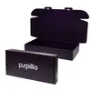 Venta Directa de Fábrica de Cajas para Avión de Cosméticos Coloridos de Gama Alta, Empaque con Diseño de Papel Kraft Negro, Cajas de Papel para Joyería