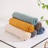 Xale Fino de Lã Mista Unissex para Primavera e Verão, Multifuncional para Deslocamento e Exterior, Protetor Solar, Lenço Longo, Lenço de Pescoço