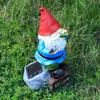 Transfronterizo Nuevo Producto Cigarro Enano Anciano Artesanías de Resina Adornos Pequeños Adornos de Jardín Estatua Micro Paisaje