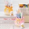 Nuevo Portalápices Creativo para el Día del Maestro, Organizador de Escritorio de Oficina y Artículo de Decoración, Decoración Estudiantil de Alto Valor Estético, Regalo
