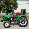 Versão de exportação transfronteiriça do trator a diesel Hongbo 504, projetado para arar, gradear e lavrar rotativamente, um trator agrícola de quatro rodas