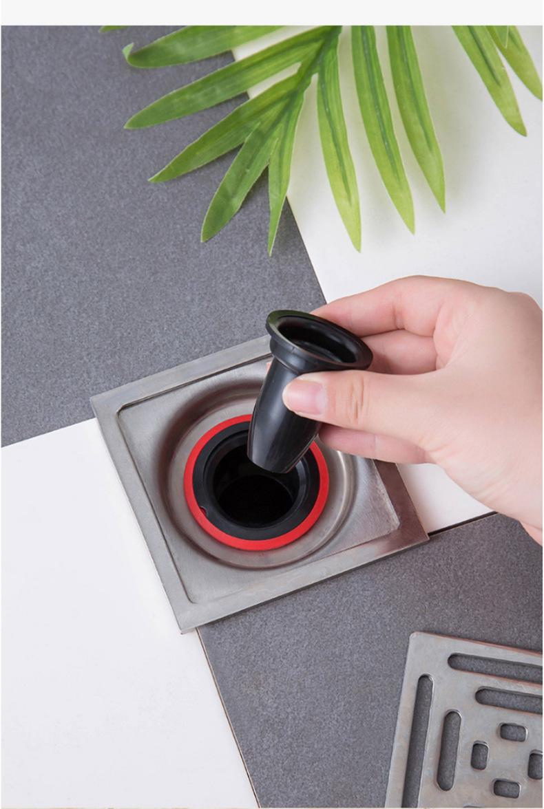 266卫生间防臭硅胶地漏芯下水道防虫过滤网地漏盖厕所地漏内芯