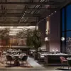 Mesas y Sillas de Comedor de Madera Maciza, Sillas Específicas para Restaurantes Occidentales de Hotel, Muebles de Restaurante de Color Madera