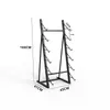 Portaesquís para Snowboard Estante de Pie para Snowboard Soporte de Rack para Monopatín de Tabla Única Estante de Almacenamiento para Doble Tabla Estante de Pared