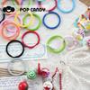 Accesorios de joyería para bricolaje, pintura de color, anillo de hierro, anillo de conexión, llavero, colgante de aleación, hecho a mano, material colgante a granel