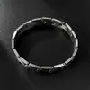 OPK Transfronterizo AliExpress Pulsera de Moda para Hombre Acero Inoxidable Joker Diseño Creativo Pulsera de Acero de Titanio Gossing Venta al por Mayor