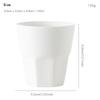 120ml cerâmica de porcelana branca alta temperatura caneca de cerveja xícara de chá café restaurante louça de hotel Logo DIY em lote