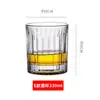 Vaso de Cristal para Whisky Vaso de Vino KTV Bar Bebidas Alcohólicas Traje de Vino Vaso de Cerveza Vidrio para el Hogar Vaso de Agua