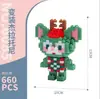 Bloques de Construcción Serie Mickey Mouse Ensamblaje de Partículas Pequeñas Figuras de Dibujos Animados Puesto Callejero Juguetes Educativos para Niños Regalos Venta al por Mayor