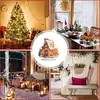Bestseller transfronterizo letrero plano de acrílico navideño casa de nieve romántica adorno de escritorio decoración del hogar adorno creativo