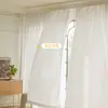 Cortina de Visillo Blanca Jacquard Qingfeng Haitang para Balcón de Sala de Estar, Transmite la Luz pero No es Transparente, para Ventanas Salientes, Alta Gama al por Mayor