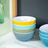 Tazón de Sopa Melamina A5, Tazón Pequeño Colorido, Tazón de Arroz, Tazón para Comida Rápida de Cafetería de Hotel, Tazón de Gachas, Tazón para Estudiantes, Venta al por Mayor