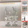 Par de Taças de Brinde para Casamento DIY Taças de Brinde para Casamento Taças de Pé Alto Conjunto de Caixa de Presente Presente de Casamento Kit de Materiais para Taças de Brinde