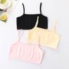 Ropa interior de verano para niñas en la primera etapa de desarrollo, camisola de algodón puro para niñas de primaria y secundaria