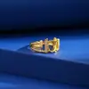 Anillo Ovalado Europeo y Americano de 6*8mm con Diseño Hueco Cepillado Joyería de Plata de Ley S925 Joyería de Mano Anillo DIY Femenino