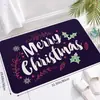 Tapete de piso de tierra de diatomeas transfronterizo para uso doméstico, tapete decorativo navideño, alfombra para entrada, resistente a la suciedad y fácil de mantener, tapete de piso para baño