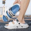 Pantuflas de Verano para Hombre, Antideslizantes, de Suela Gruesa, Sandalias Cómodas sin Cierre para Playa, Deportes y Conducir