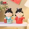 Estilo Antigo Criativo Festivo Tang Xiaoyuan Decorações de Ano Novo para Sala de Estar em Casa Tendência Nacional Dama Tang Feito à Mão Escritório Atacado
