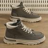Botas Martin para hombre, otoño, estilo británico, estilo retro, caña alta, zapatos de trabajo, plataforma combinable, deportivas, informales, botines