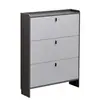 Gabinete para Zapatos Ultradelgado 17cm Económico para Entrada del Hogar Simple Moderno Gran Capacidad de Almacenamiento Lujo Ligero Tipo abatible Zapatero Pequeño
