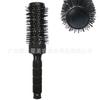 Peine rodillo redondo de conducción térmica de nanocerámica peine para dar forma a cabello rizado de onda grande peine de peluquería de salón peine para cabello esponjoso y liso