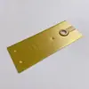 Cubierta de Clip para Puerta de Vidrio de Acero Inoxidable 304, Placa Pequeña de Cubierta de Clip para Puerta, Cubierta de Bisagra para Puerta de Vidrio, Clip Superior, Clip Inferior, Clip Curvo, Placa de Hebilla