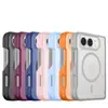 Capa para iPhone Duo compatível com fronteiras Apple 82% de desconto textura em camadas capa magnética capa protetora de borda macia de TPU