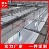 Jinjing acuario de vidrio súper blanco grande pequeño plantas acuáticas paisaje acuario de agua de mar tanque de arroyo de agua y tierra fábrica un juego