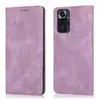 Aplicável Transfronteiriça Capa de Couro Flip Magnética Forte para Redmi Note14Pro Note15Pro Capa de Cores Puras Business Cobertura Total em Estoque