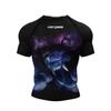 Ropa Deportiva de Jiu-Jitsu Brasileño Impresión 3D Transfronteriza Nueva Camiseta Casual de Manga Corta para Niños Venta Directa de Fábrica Suministro de Comercio Exterior