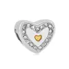 9 estilos acessórios pulseira DIY contas Anjo Amor laço fio Ouro amor Ursinho Pooh concha