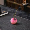 Nuevo Quemador de Incienso de Fruta de Resina Lichi Buena Suerte Sándalo Estufa Cerámica Muebles Creativos para el Hogar Entrega Transfronteriza