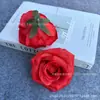 Cabeza de flor de rosa grande de París, flores artificiales, decoraciones para coche de boda, pared floral de boda, flores artificiales de tela de seda, diseño floral, venta al por mayor de un fabricante de arte floral