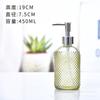 Frasco de Vidro Espesso para Shampoo Frasco de Loção Cosmética Tipo Pump Grande Capacidade Frasco de Sabonete Líquido para o Corpo Frasco de Álcool em Gel
