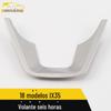 Adequado para 18 adesivos de lantejoulas de seis pontos no volante IX35 IX35 controle central volante painel de instrumentos acessórios de moldura decorativa