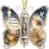 Ornamentos de Presente em Dinheiro Borboleta de Novo Produto Transfronteiriço Tubo de Borboleta de Natal Presente em Dinheiro
