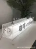 Letrero de Caja de Luz Acrílica para Cafetería, Letrero Colgante Creativo con Iluminación de Cuerpo Completo, Letrero Luminoso de Doble Cara
