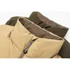 Chaleco Acolchado Funcional Estilo Montaña para Exteriores Elieon con Cuello Alto Invierno Nuevo Cálido Relleno de Plumón de Pato Blanco Chaleco para Hombre H10