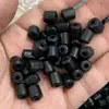 Xu artesanal imitação sândalo sangue de dragão madeira de lótus barril de madeira vermelho escuro contas soltas contas de Buda acessórios para amarrar em colares acessórios para brincos