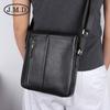 Bolso Cruzado Casual de Cuero Genuino Jiameda Piel de Vaca Bolso para Hombre al Mayoreo Gran Capacidad Bolso de Hombro para Hombre Bolso Pequeño