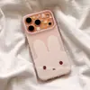 Capa do Coelho Miffy para meninas, adequada para Apple 16PROMAX, iPhone 15Plus capa macia, 14 estilo fresco, 13