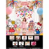 Decoración de Cumpleaños con Tablero KT de Hello Kitty, Set de Lluvia de Globos para Niños Bebés de 4 Años, Decoración de Escena de Fiesta de Gato KT de 5 Años