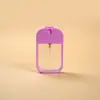 Botella de Spray de Perfume de 30 ml de Forma de Tarjeta de Colores Botella Portátil para Dispensar Alcohol Botella de Plástico en Spray Cosmético Material Plástico
