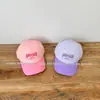 Gorra de Verano Fina Estilo Coreano para Niños, Gorra de Béisbol de Secado Rápido con Protección Solar para Niños y Niñas, Gorra de Sol con Bloqueo de Color para Exteriores