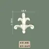 Línea de PU Línea de estuco imitación francesa Borde de pared de fondo de TV Tira decorativa Línea de modelado Flor de esquina de techo europea