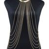 Huailang fabricantes cadena corporal de cuerpo con borlas de bikini para comercio exterior europeo y americano collar de cadena corporal