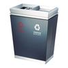 Lixeira de Aço Inoxidável Preto Dourado Sem Marcas de Dedos Gpx-218G Nova Moda Classificação Loja de Departamentos Classificação Cinzeiro