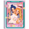 Caderno de capa dura Besties 80 Folhas.