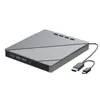 Unidad externa multifunción grabadora de CD/DVD USB 3.0 lector de disco móvil para portátil