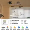 Lustre de restaurante moderno, simples, criativo, personalidade, bar, mesa de bar, proteção para os olhos de espectro completo, braço oscilante, lâmpada deslocável para sala de jantar
